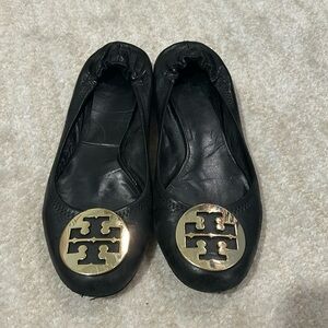 Black Tory Burch Flats - Size 8.5